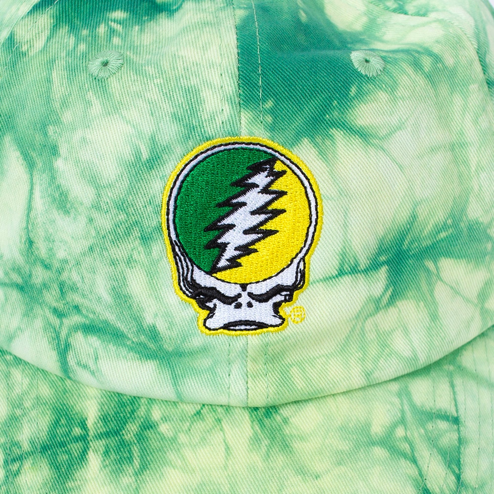 Ducks Spirit, Green, Curved Bill, Accessories, Unisex, Football, Class Trip, Tie-Dye, Grateful Dead, Steal ur Duck, Adjustable, Hat, 997235
